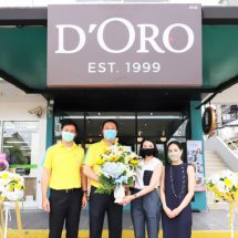 ซัสโก้ แสดงความยินดี ฉลองเปิด D’Oro (ดิโอโร่) สาขาบางปะกอก