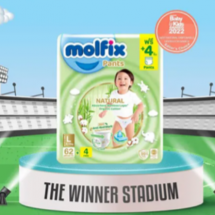 MOLFIX คว้ารางวัล Editor’s Choice จากเวที Amarin Baby & Kids Awards 2022 ตอกย้ำความเป็นสุดยอดผลิตภัณฑ์ผ้าอ้อมสำเร็จรูปจากธรรมชาติที่ดีที่สุดสำหรับเด็ก