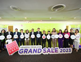 ททท. ผนึกกำลังพันธมิตร เตรียมความพร้อมโครงการ Amazing Thailand Grand Sales 2023  กระตุ้นการช้อป กิน บิน เที่ยว ลดกระหน่ำทั่วประเทศ