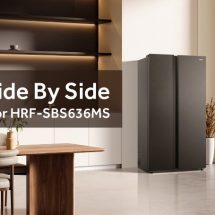 จุเยอะ ประหยัดมาก! ไฮเออร์ เปิดตัว ตู้เย็น 2 ประตูขนาดใหญ่ รุ่น HRF-SBS636MS เอาใจครอบครัวใหญ่คุ้มค่า หรูหรา เก็บของสดได้ยาวนาน