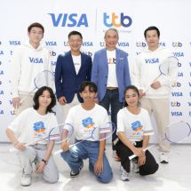 บัตรเดบิตวีซ่า ttb all free และวีซ่า ร่วมฉลองความสำเร็จ “วิว กุลวุฒิ” ฮีโร่เหรียญเงินโอลิมปิก 2024 เปิดตัวแคมเปญ Dare to Change ส่งต่อแรงบันดาลใจจัดแบดมินตันบูทแคมป์ให้แก่กลุ่มเยาวชน
