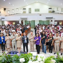 วิทยาลัยอาชีวศึกษาเชียงใหม่ สานพลัง สสส. ปั้นแกนนำต้นกล้ารุ่นใหม่ “ละอ่อนวัยใส ต้านภัยเหล้า บุหรี่ ยาเสพติด”