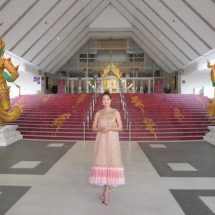 ‘แพนเค้ก เขมนิจ’ ร่วมชมการแสดง​โขนมรดกชาติที่ได้รับรองจาก UNESCOฉลองครบ 6 รอบ พระบาทสมเด็จพระเจ้าอยู่หัว