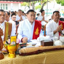 อาจารย์โอ๊กจัดพิธีบูชาครูประจำปี 2568 ครอบเศียรองค์ท้าวเวสสุวรรณ และทอดผ้าป่าเพื่อสมทบทุนสร้างองค์ท้าวเวสสุวรรณ ณ วัดโปรดเกศเชษฐาราม