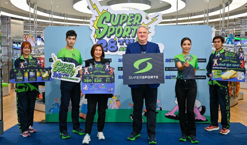 Supersports ฉลองครบรอบ 28 ปีสุดยิ่งใหญ่ เปิดตัวแคมเปญ “SUPERSPORTS LUCKY GAME 28th ANNIVERSARY” เดินหน้าเสริมแกร่ง Sport Ecosystem พร้อมสร้าง Sport Community ให้สังคมไทย
