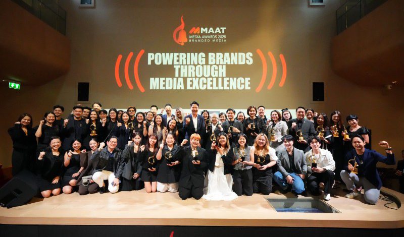 MAAT Media Awards 2025 เวทีแห่งพลังสื่อเพื่อการตลาดสุดคึกคัก ยกย่อง “Branded Media” ที่ทรงคุณค่า พร้อมเปลี่ยนโลโก้ใหม่ ก้าวสู่ปีที่ 20