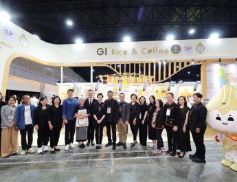 “ศุภจี” เยี่ยมชม GI Pavilion ในงาน THAILAND RICE FEST 2025 และ THAILAND COFFEE FEST YEAR END 2025 หนุนศักยภาพ GI ไทย รุกตลาดใหม่ ดันจุดขายสินค้าเสน่ห์อัตลักษณ์ชุมชน