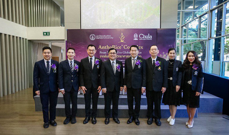 จุฬาฯ-มหิดล ผนึกกำลังสร้างนวัตกรรมเวชสำอางจากข้าวไรซ์เบอร์รี่ไทยถ่ายทอดเทคโนโลยี “AnthoRice™ Complex” เตรียมทดสอบทางคลินิกที่ศิริราช Q1/2569