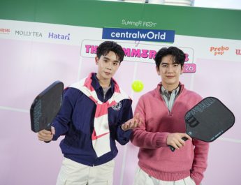 เซ็นทรัลเวิลด์ เปิดแคมเปญ “The Summer Club 2026” ชวน “จิมมี่–ซี” ดวล Pickleball แมทช์สุดมันส์ใจกลางเมือง พร้อมแฟชั่นโชว์สุดชิค “Rhythm & Runway”