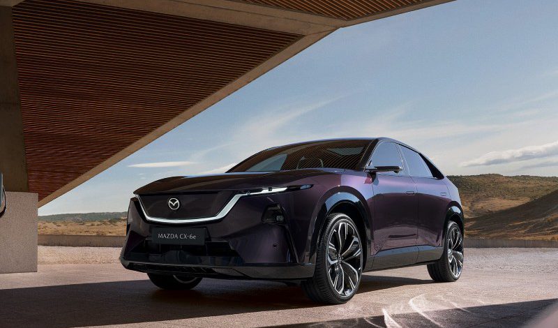 มาสด้าเผยโฉมรถไฟฟ้า ALL-NEW MAZDA CX-6e ในงานมอเตอร์โชว์