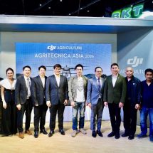 DJI เกษตร เปิดตัวโดรน Agras T55 และ T100 ระบบแบตเตอรี่คู่ ในประเทศไทย ณ งาน AGRITECHNICA Asia 2026