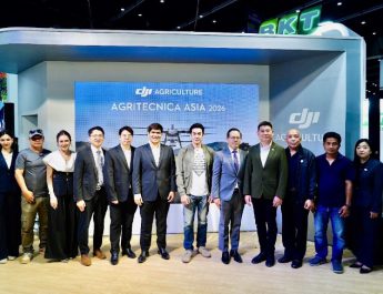 DJI เกษตร เปิดตัวโดรน Agras T55 และ T100 ระบบแบตเตอรี่คู่ ในประเทศไทย ณ งาน AGRITECHNICA Asia 2026
