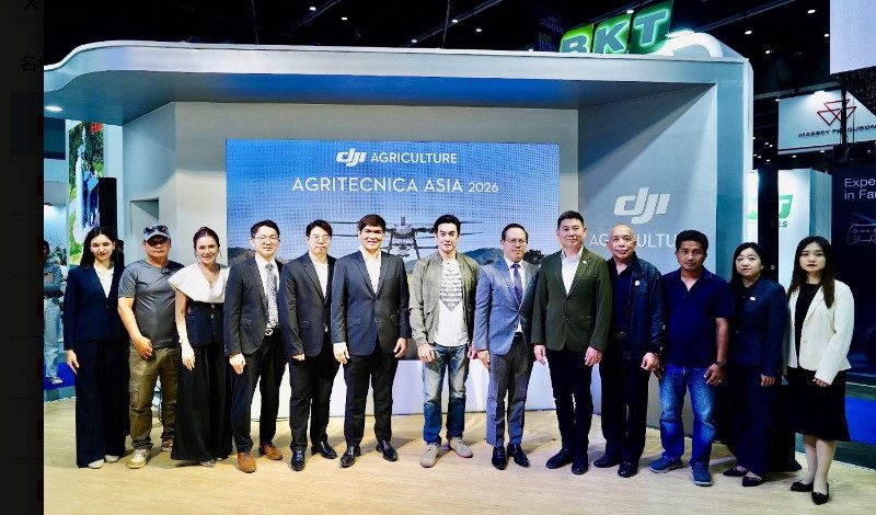 DJI เกษตร เปิดตัวโดรน Agras T55 และ T100 ระบบแบตเตอรี่คู่ ในประเทศไทย ณ งาน AGRITECHNICA Asia 2026