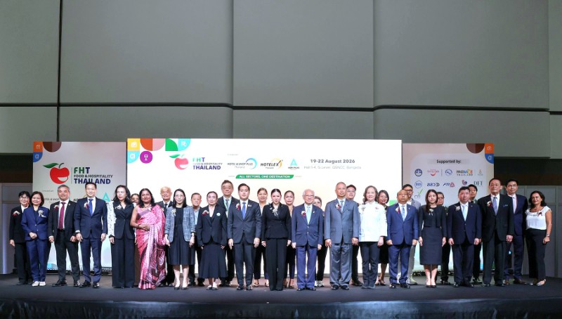 ภาครัฐ – เอกชน และ อินฟอร์มา มาร์เก็ตส์ เปิดงานงาน Food & Hospitality Thailand 2026 รวม 4 งานใหญ่ ร่วมขับเคลื่อนยกระดับระบบนิเวศธุรกิจท่องเที่ยวไทย