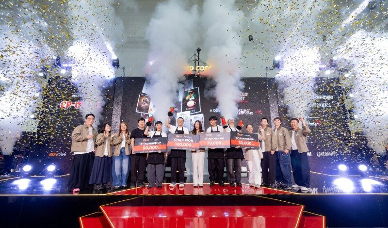 ซีพี-เมจิ ฉลองทศวรรษเวทีแข่งขันระดับโลก CP-Meiji World Speed Coffee Art Championship 2026 โดย ลิม ซี ยวน (Lim Zi Yuan) บาริสต้ามาเลเซีย คว้าแชมป์ปีล่าสุด