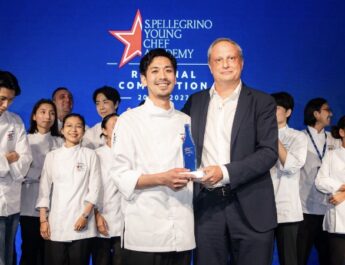 Isamu Sakaguchi wins the S.Pellegrino Young Chef Academy Asia Regional Final in Bangkok
